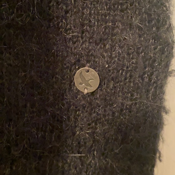 Black Eddie Bauer Cowl Neck Sweater - Picture 3 of 7